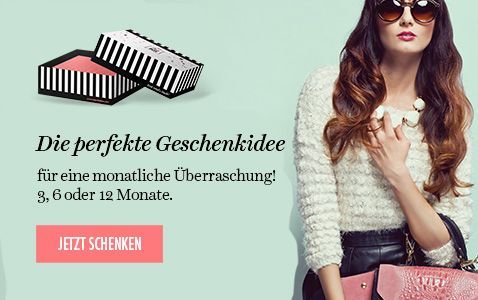 Die perfekte Geschenkidee für eine monatliche Überraschung! 3,6 oder 12 Monate.